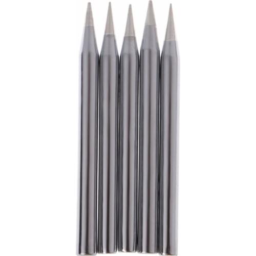5 Pcs 60W Replacement Soldering Iron Tip Lead-Free Solder Tip Solder Iron Tips
