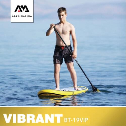 AQUA MARINA Vibrant SUP Kid Surf Board Inflatable Board Teenager SUP Stand Up Inflatable Paddle Board 266*75*10cm Sufring Board