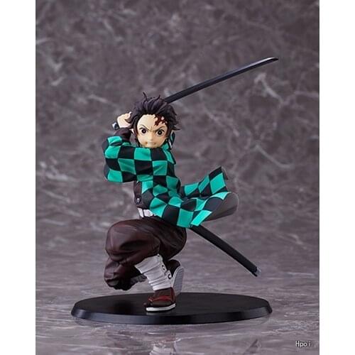 Demon Slayer Kimetsu no Yaiba Kamado Tanjirou Action Figures Model Collectible Statue Toy T30