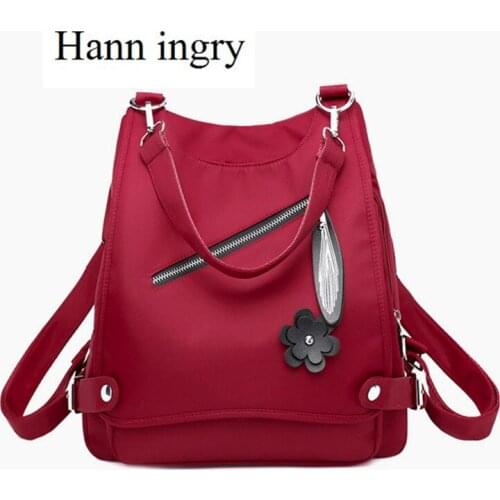 HANN INGRY Red Women's Bags