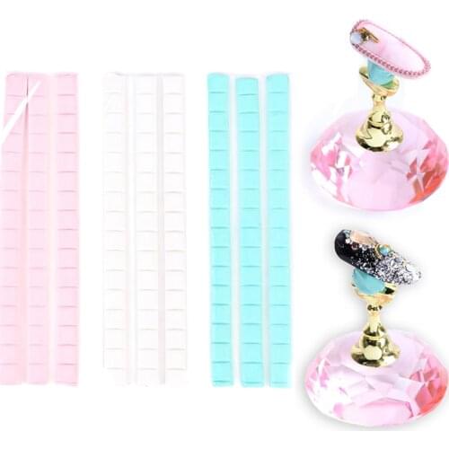 30/48pcs Fixing Clay Stick Removable Glue Clay Mud For Nails Tips Holder Reusable False Nail Tips Display Fixing Clay