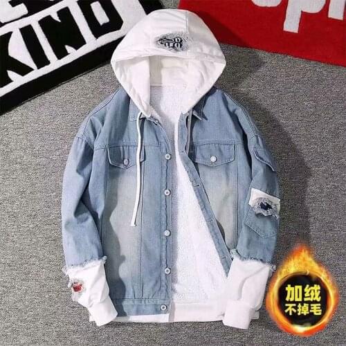 2021 New Mens Jacket Hip Hop Fashion Streetwear Trend Patchwork Jacket Men Casual Spring Autumn Men Clothing Hooded Jacket Men