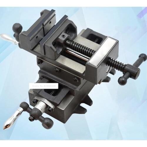 Multi-function Precision Cross Pliers Heavy Bench Vise Household Table Clamp 4 Inch Cross Vise For Drilling And Milling Machine
