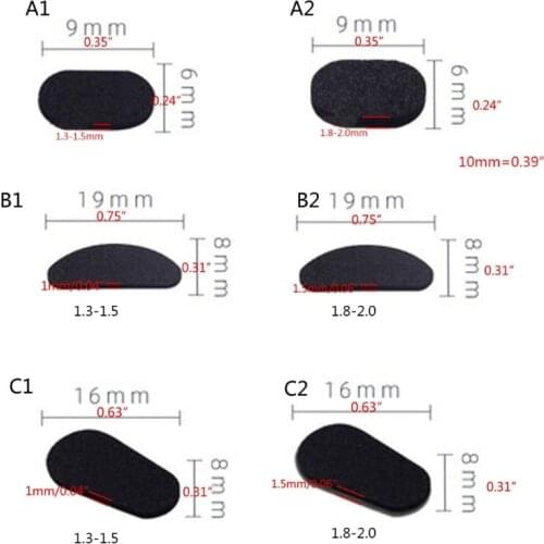 40Pcs Soft Foam Nose Pads Self Adhesive Eyeglass EVA Nose Pads Anti-Slip Glasses No Makeup Nose Pads Eyeglasses Nosepads 649D