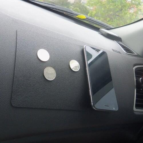Car Anti Slip Mat Ornament Silicone Automobiles Dashboard Double-sided Non-Slip Sticky Pad For Phone Sunglass Holder Accessories