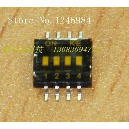[SA]Patch 1.27 pitch four DIP switches SMD DIP Switch Combination Switch--100PCS/LOT