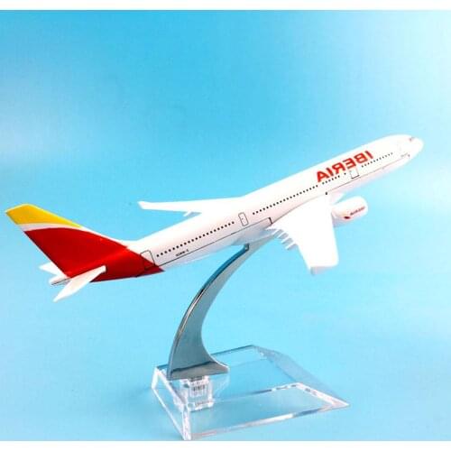 1/400 Iberia Air Passenger A330-200 Plane Aircraft Airplane Model Desktop Decor