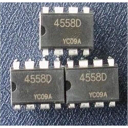 100PCS 4588D KA4558 DIP-8