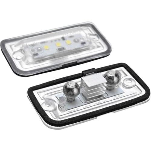 2Pcs License Plate Lights Canbus Led Number Plate For BMW Number License Plate Light Lamp White For BMW E39 M5 E70 E71 X5 X6 M5