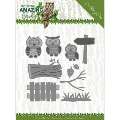 AliliArts Metal Cutting Dies Owl Family diy Scrapbooking Photo Album Decorative Embossing PaperCard Crafts Die 2020