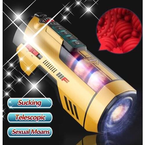 Leten 708 Automatic Rapid Telescopic Large Size Male Masturbator Cup Heating Vagina Real Pussy Sex Machine Adult Sex Toy For Man