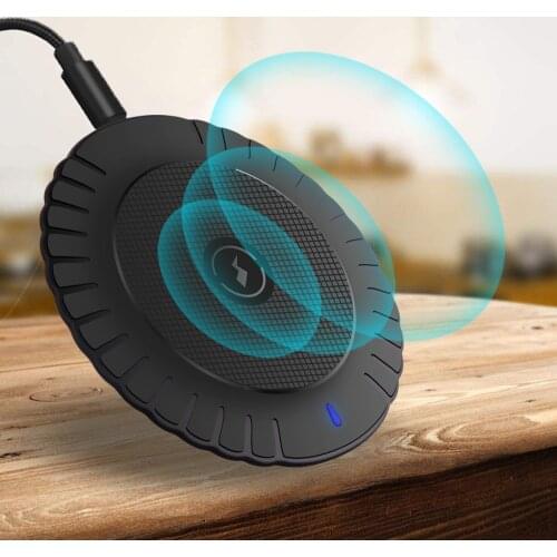 10W Fast Qi Wireless Charger for iPhone 12 12Pro Max 11 Pro XS Max XR X 8 Plus for Samsung Galaxy S10 S9/S9+ S8 Note 9