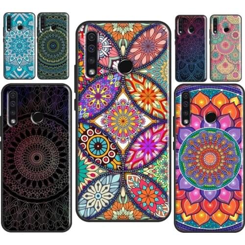 Mandala Flower Totem For Huawei Honor 10i 10 Lite 7X 8X 9X 10X Lite 8A 9A 8S 9S 4C 6C 7C 7A 20 Pro Phone Case