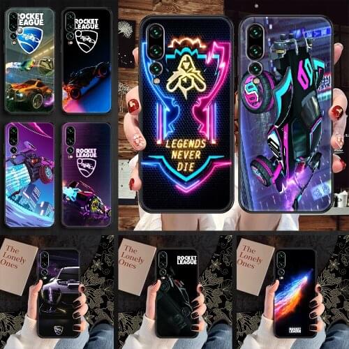 Rocket League Game Phone case For Huawei P Mate P10 P20 P30 P40 10 20 Smart Z Pro Lite 2019 black tpu prime art shell pretty