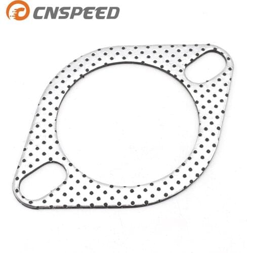 CNSPEED Exhaust Downpipe Flange 5pcs/Lot 2.5 inch/63mm Car Engine Exhaust Gasket/ Universal Exhaust Pipe GasketYC101116