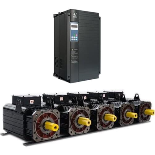 Hot sale AC 20kw servo motor with driver for injection machinery and equipment