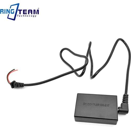 100Set LP-E17 Battery DC Couplr DR-E17 with CA-PS700 ACKE17 Power Cable for Canon EOS M3 M5 M6 EOSM3 EOSM5 EOSM6 Digital Cameras