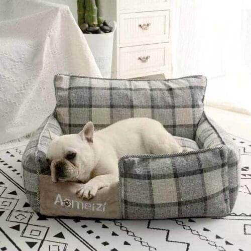 Pet Dog Bed Sofa Dog Bed Best Dog House For Dog Lounger Cat Bed Kennel Cat Pet House Supplies Waterproof Cozy Nest Soft Kennel