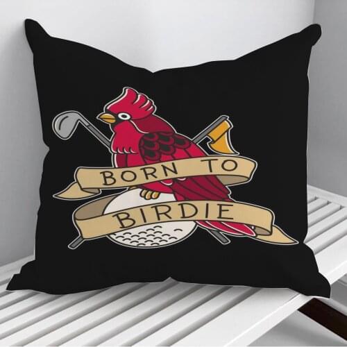 Birdie Golf Golfer Throw Pillows Cushion Cover On Sofa Home Decor 45*45cm 40*40cm Gift Pillowcase Cojines Dropshipping