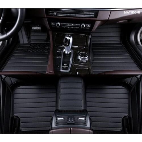 MATIKOHI Custom car floor mat For Citroen DS DS3 DS4 DS5 DS6 DS7 DS4S DS5LS For Dodge Journey auto floor mats