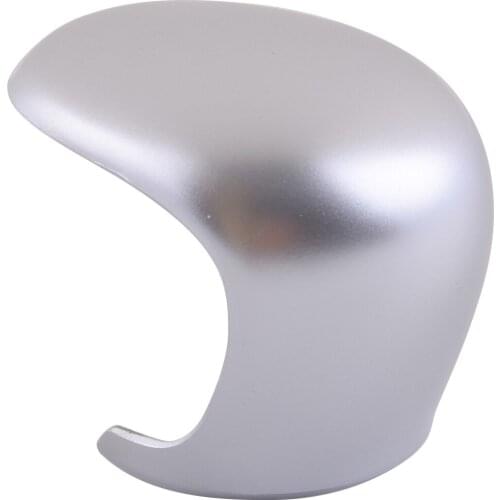 Matt Silver Car Gear Lever Shift Knob Cover Trim Decor fit for Toyota C-HR CHR 2016 2017 2018 2019