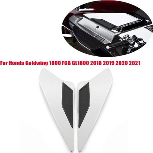 Motorcycle Passenger Side Fairing Covers Decorative Trims For Honda Goldwing 1800 F6B GL1800 2018-2021 2020 Chrome Accessories