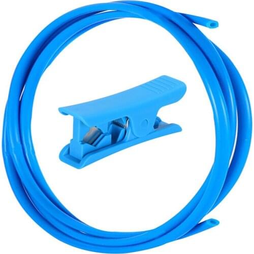 Cutting Tools Kit PTFE Tube with Mini Portable Pipe Cutter Blade 2*4MM 1.75MM Filament Teflonto Pipe 3D Printer Parts