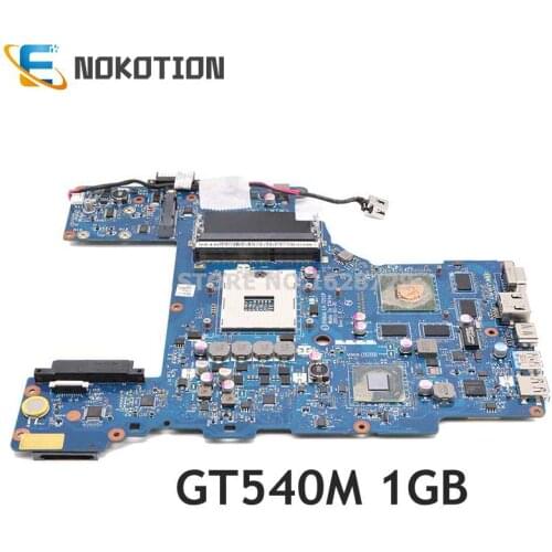 NOKOTION PHRAA LA-7211P REV 1.0 MB K000122880 Laptop mainboard For toshiba Satellite P770 Motherboard HM65 GeForce GT540M