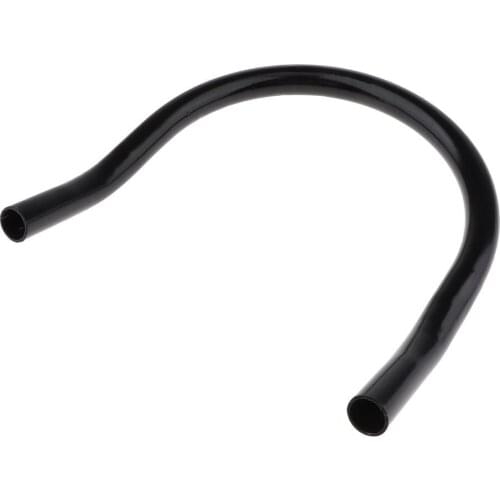 Upswept Back Rear Seat Hoop Rack Shelf Holder Passenger Sissy Bar for Motorcycle Tracker End Universal 230mm