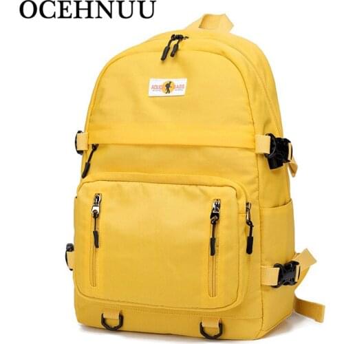 OCEHNUU Students Bagpack Back To School Bags For Teenage Girls Boys Laptop Backpack Women USB Charging Rucksack Backpack Travel