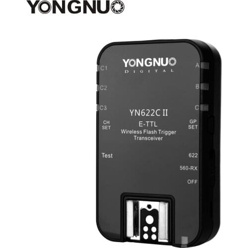 Yongnuo Single Transceiver of YN622 YN-622C II TTL Flash Trigger with HSS for Canon