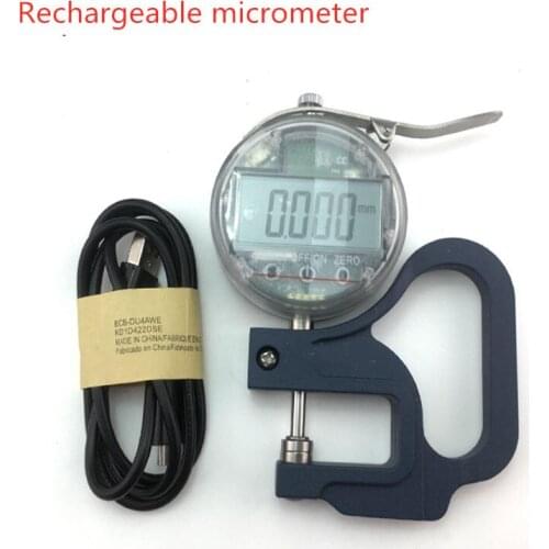 Rechargeable dial indicator Injector stroke measurement Table 0.001mm touch thickness gauge micrometer