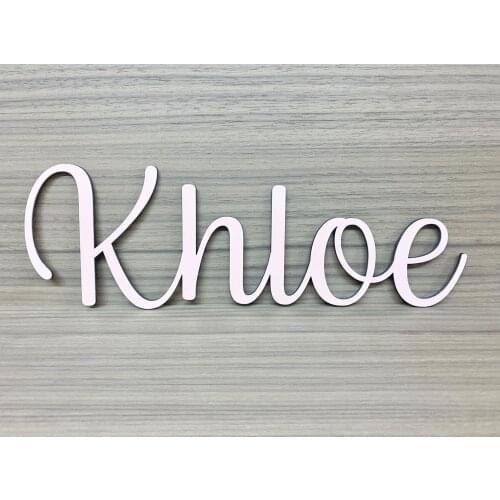 Personalised Wooden Name Sign Wall Bedroom Decor - For Kids Bedroom - Boys Girls Room - Personalised Name - Wooden Gift For Kids