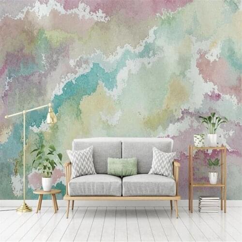 Milofi custom 3D wallpaper mural abstract watercolor ripple art background wall living room bedroom decoration painting wallpape