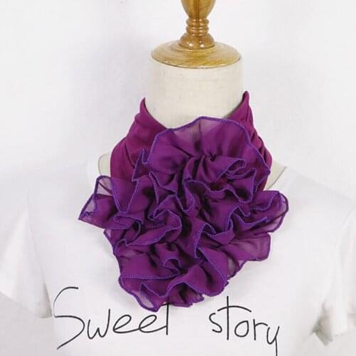 Luxury Brand Scarf For Ladies Fashion Neckerchief Ring Scarves Collar Scarf For Women