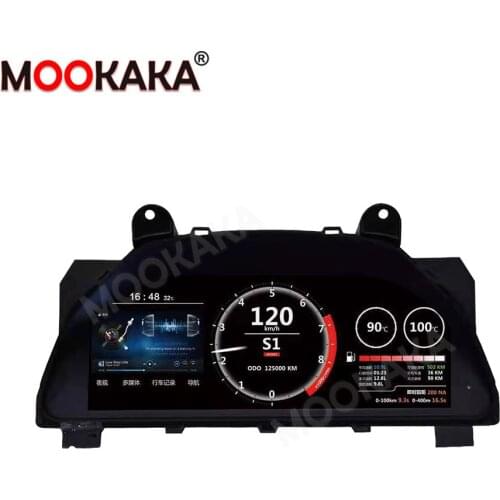 For Toyota Reiz 2010+ Linux Car LCD Instrument Screen Panel Replacement Dashboard multifunctional Intelligent Cluster Modified