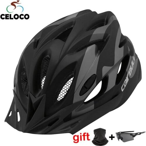 Sports DH MTB Bicycle Helmet with Tail Light Men Women Outdoor Riding Cycling Helmet Ultralight Road Bike Mountain Bike Helmet