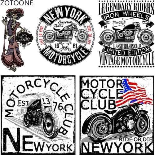 ZOTOONE Retro Stripes Iron on Transfer Patches on Clothing Diy Patch Heat Transfer for Clothes Decoration Sticker Accessories G