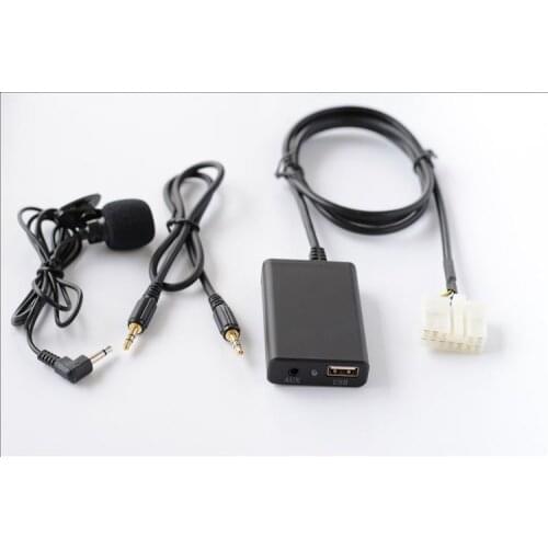 USB AUX Bluetooth Car Digital Music Cd Changer Adapter For Toyota (5+7)Pin Camry Corolla Lexus RAV4 Yaris