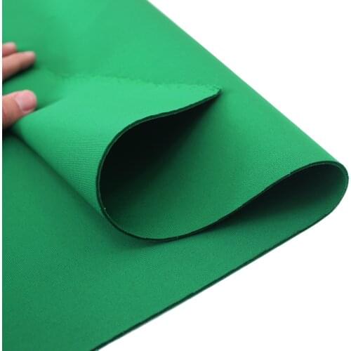 Green Puff skirt space cotton fabric vacuum Filament Knitted Fabric bubble air layer skirt fabric 0.5x1.5M