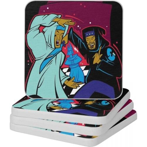 Liquid Swords Diatomaceous Earth Square Round Coaster Resistant Water Cup Bonsai Mat Soap Toothbrush Pad Diameter 10cm