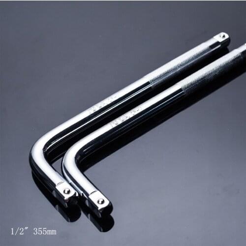 1/2" 355mm Drive Socket Extension Bar High-quality Bent Rod Hand Tool