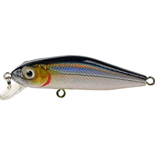 1PCS Minnow Fishing Lure 60mm 4.5g Floating Hard Bait Wobbler Jig Bait Crankbait Carp Striped bass Pesca Fishing tackle SwimBait