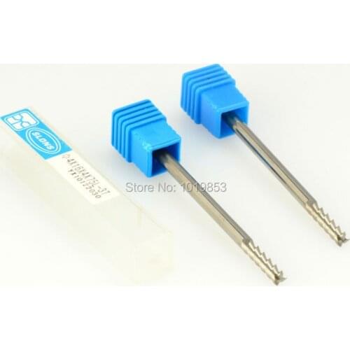 5pcs SLONS S200AL-4*4*75L 4mm shank diameter tungsten carbide end mill for Aluminium alloy