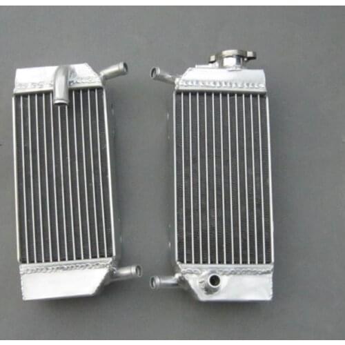 Aluminum radiator kit For HONDA CRF250 CRF 250 CRF250X CRF250R 04 05 06 07 08 09
