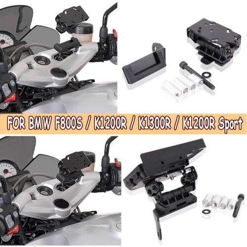 For BMW K 1200 R/Sport Motorcycle Mobile Phone Holder GPS Stand Bracket 2007-2008 K1200R Sport 2005-2008 K1200R