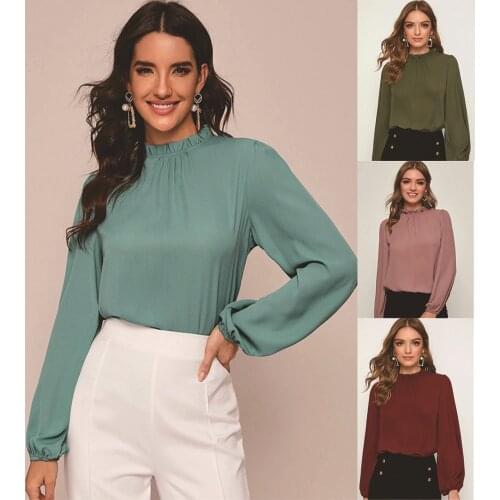 Женские шифоновые блузки DUTRIEUX China At AliExpress