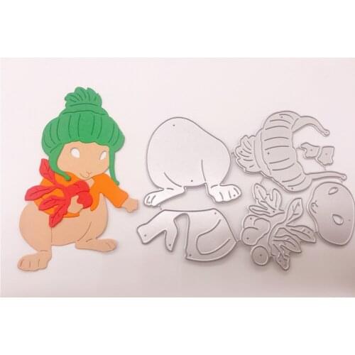 Easter Bunny Cutting Card Paper Embossing Scrapbooking Craft DIY Photo Album Cute Rabbit Cutting Dies