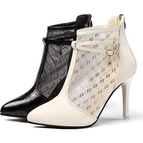 LSZHUFU Leather Pumps