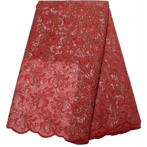 New style and Latest African Organza Lace Fabric Lace Fabric embroidered Nigerian lace Fabric P465-4